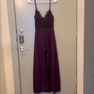 Purple Romper (Shorts/Dress)